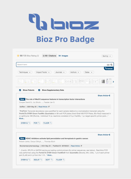 Bioz Pro Badge