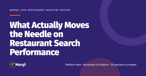 Marqii's 2026 Industry Report: What Actually Moves the Needle on Restaurant Search Performance