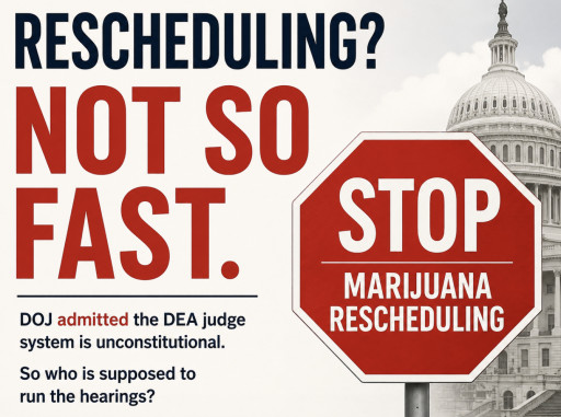 June 29 Marijuana Rescheduling Hearing Faces Constitutional Issues Before It Even Begins
