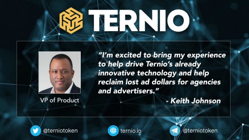 Blockchain Leader Ternio Hires Product Lead Keith Johnson From Comcast
