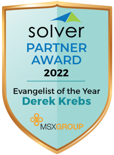 Solver Evangelist of the Year Award 2022