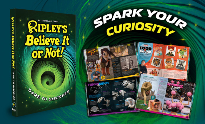 Ripley's Believe It or Not! Unveils All New Marvels in Dare to Discover Annual Book