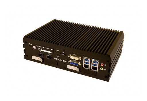 Stealth's New Rugged Fanless, Mini PC With 9th Gen Processors and Dual Removable Drives
