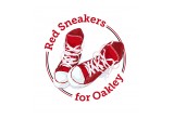 Red Sneakers for Oakley Logo