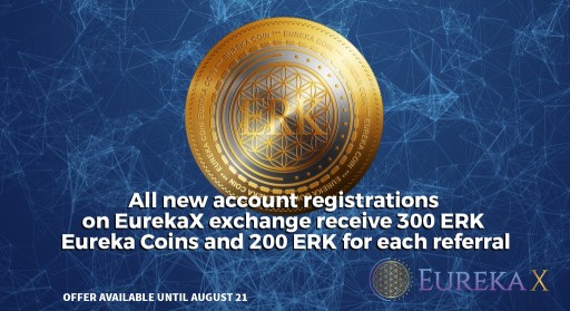 The Eureka Network to Launch Upgraded High-Liquidity Exchange and 300ERK Sign-Up Bonus