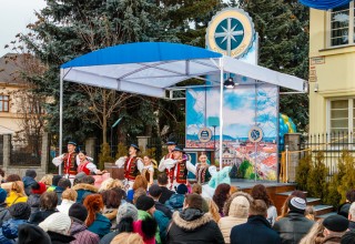 Traditional Slovakian dancers performed at the grand opening of the new Ideal Church of Scientology Mission January 13, 2018.