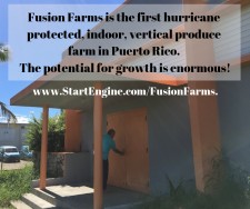 Fusion Farms - First Hurricane-Protected Vertical Farm In Puerto Rico