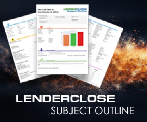 LenderClose Launches the Subject Outline, a Comprehensive Data Report for Home Equity and Refinance Lenders