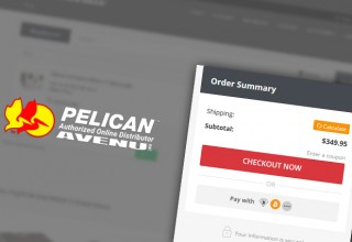 PelicanCases.com Cryptocurrency Checkout