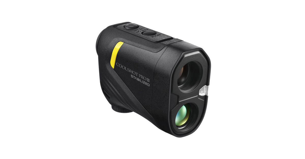 Nikon introduces the COOLSHOT PROIII STABILIZED BLACK Laser Rangefinder for Golfers