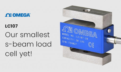 Omega Announces the Release of Its Smallest S-Beam Load Cell Yet