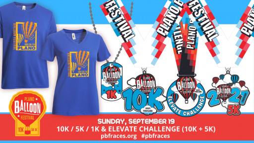 Plano Balloon Festival 10K, 5K & 1K Races Challenge Runners to Soar September 19