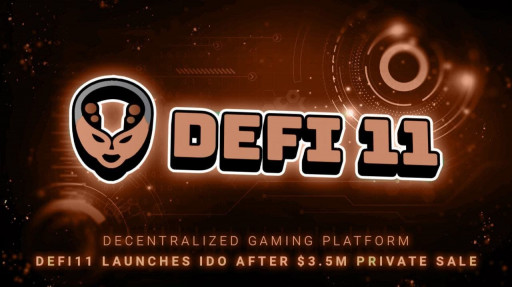 Decentralized Gaming Platform DeFi11 Launches IDO After $3.5M Private Sale