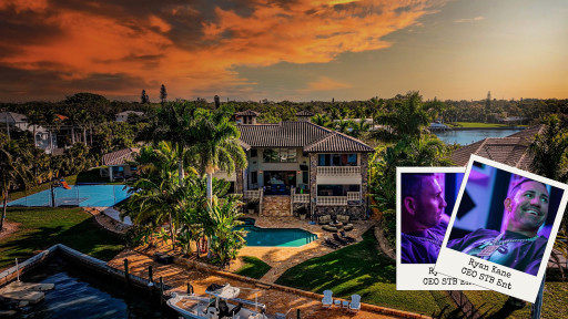 Ryan Kane, CEO of STB Entertainment, Lists $18M Luxury Sanctuary in Sarasota, FL