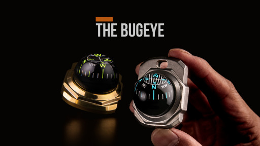 The Bugeye, Micro-Compass Redefined for the Trailblazers, Just Launched on Kickstarter