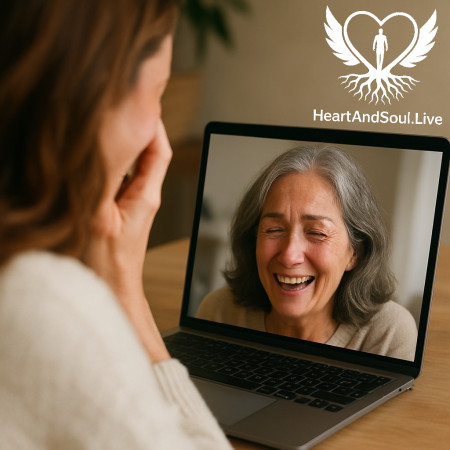 A Daughter Reconnects with Her Mother’s Essence Through HeartAndSoul.live