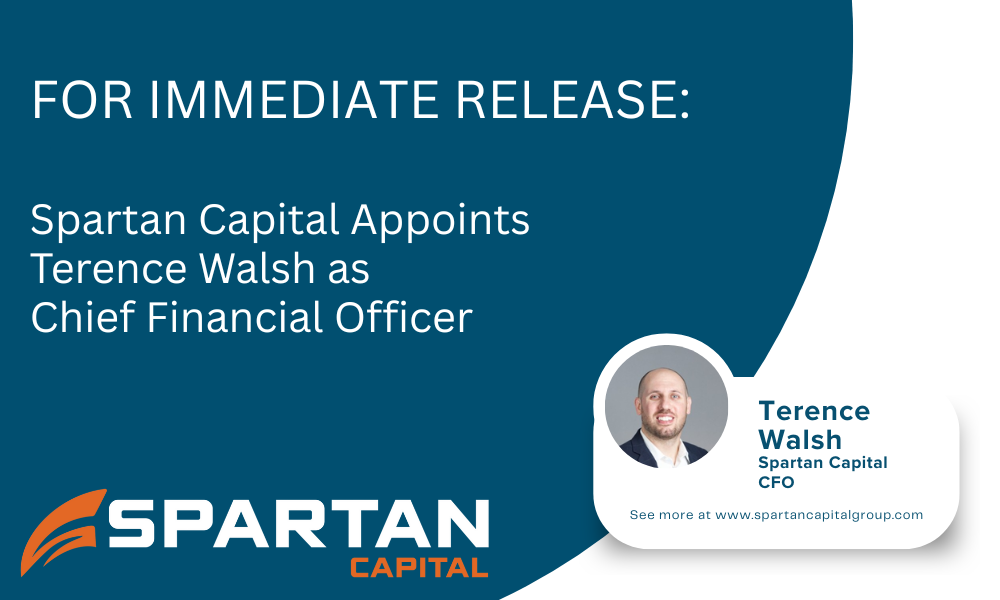 Terence Walsh Appointed CFO 