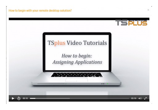 Easily Assign Applications to Remote Users With TSplus Remote Desktop Service