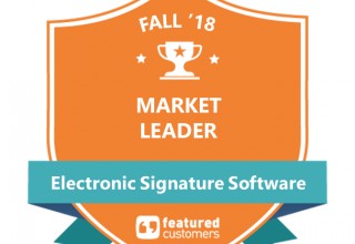 AssureSign is a 2018 Market Leader by FeaturedCustomers