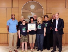 Scientology Environmental Task Force is presented a special award at the UN World Environment Forum