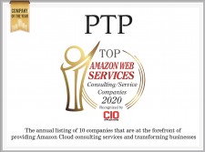 PTP - Company of the Year, Top AWS Consulting/Services Companies
