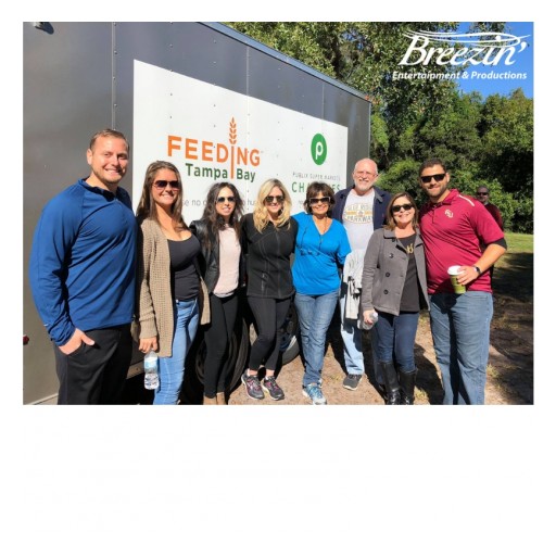 Breezin' Entertainment & Productions Joins Community Food Pantry to Give Back This Thanksgiving Holiday