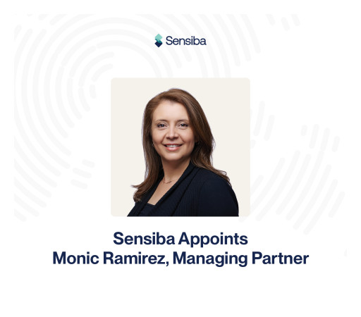 Sensiba LLP's Partners Elect Monic Ramirez to Be the Firm's Next Managing Partner, Succeeding John Sensiba, in 2026