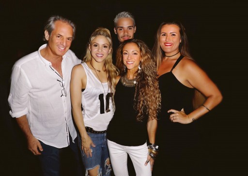 Mega Star Shakira Debuts Her New Album at the Temple House