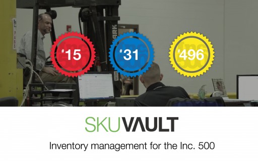 SkuVault Helps 12% of the Inc. 500 Fastest-Growing Retail Companies in America Manage Their Inventory