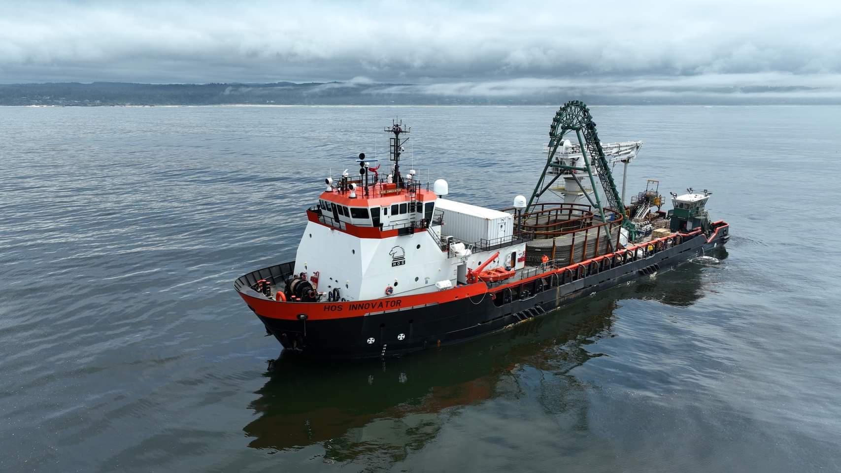 RTC working offshore on the OSU PacWave Project