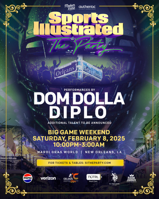 Sports Illustrated's "SI the Party" Returns to Big Game Weekend 2025 Saturday, February 8th, in New Orleans