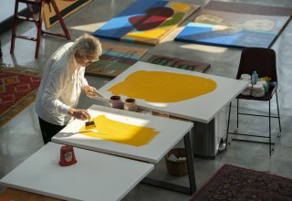 David Syre in his Bellingham, Washington studio 