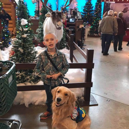 Service Dogs by Warren Retreivers Delivers Autism Response Dog to Child in PA