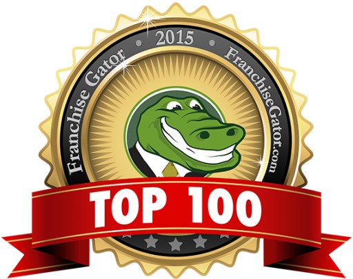 Franchise Gator Awards 101 Mobility for Fastest Growing, Top 100