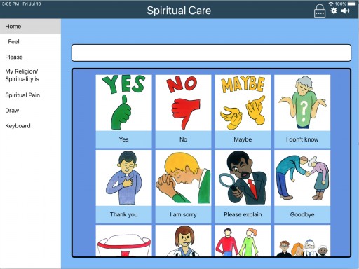 Vidatak Helps Mechanically Ventilated COVID-19 Patients Communicate Their Spiritual Needs With New Spiritual Care Communication Application