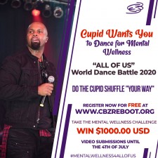 CUPID Supports Mental Wellness With the Cupid Shuffle in ‘All of Us’ World Dance Battle 2020