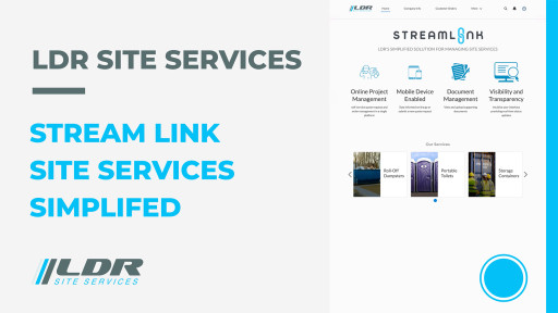 LDR Site Services Launches Streamlink: A New Online Portal for Simplified Site Service Management