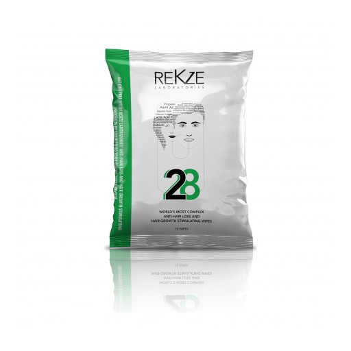 Rekze Laboratories Launches the World's First  Scalp Wipes Designed to Create Optimal Conditions for Hair Regrowth