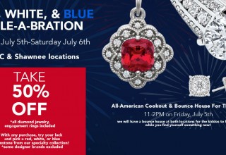 Huntington Fine Jewelers Offers 50% Off on All Diamond Jewelry during Fourth of July Sale