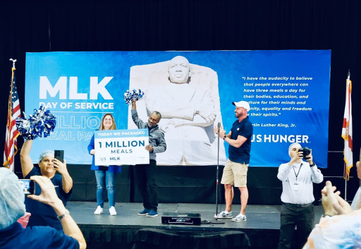 U.S. Hunger’s MLK Million Meal Pack: A Triumph of Unity, Impact, and Community Collaboration