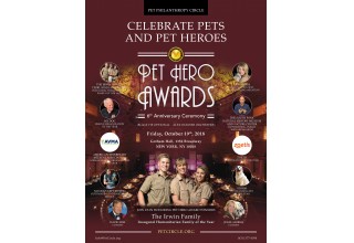 Pet Philanthropy Circle Pet Hero Awards poster