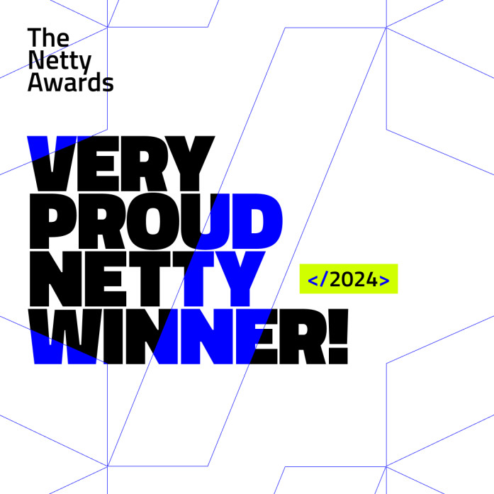 Think Cre8tive wins Netty Award for Website Design