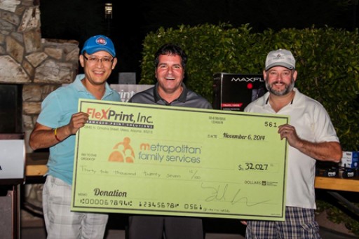 FlexPrint's Annual Charity Golf Invitational Raises More Than $32,000 for Metropolitan Family Services