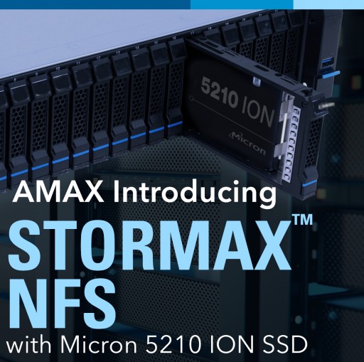 AMAX Launches World's First QLC-Based NFS Storage Solution for Deep Learning