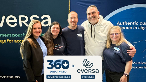 Inclusivity Knows No Borders: 360 Direct Video Teams Up With Eversa for Global Impact