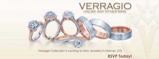 Miro Jewelers, Located in Denver, Colorado, Announces Verragio Bridal Show