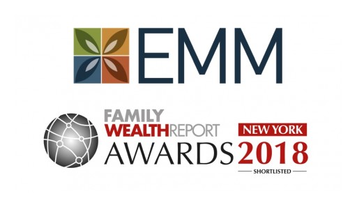 EMM Wealth Shortlisted for Family Wealth Report Awards 2018