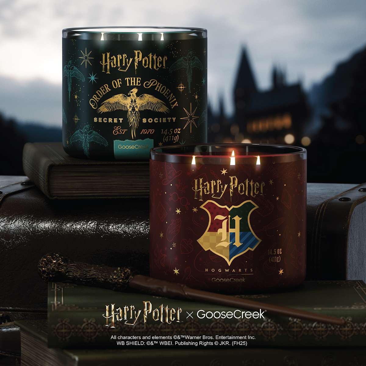 Harry Potter x Goose Creek Candle Collection