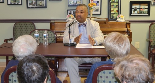 Congressman Donald Payne, Jr. Visits South Orange B'nai B'rith Federation House