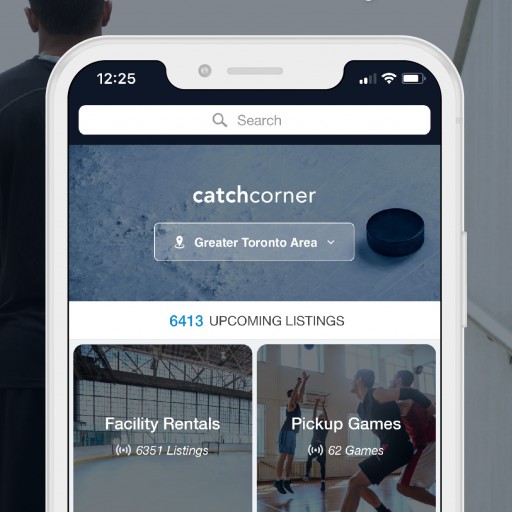CatchCorner Launches: Toronto-Based App for Booking Sport Facilities and Playing Pickup Games